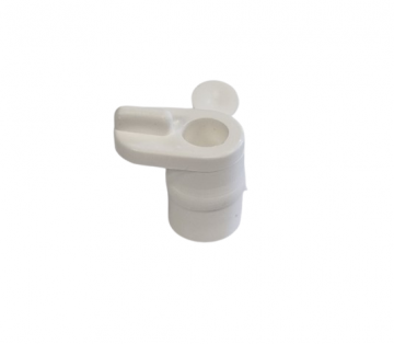 Hoge witte compacte wervel