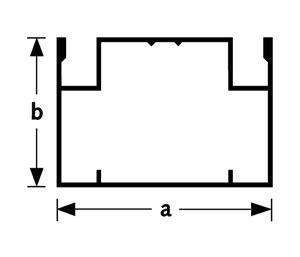 Tussenprofiel hordeur technisch