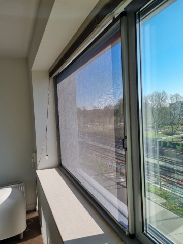 Voorbeeld schuifhor in rail 0