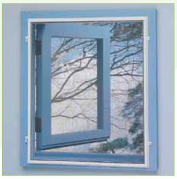 Voorzethor scharnierend bouwpakket