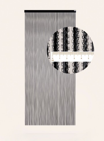 Yarah Zwart 90 x 210 cm