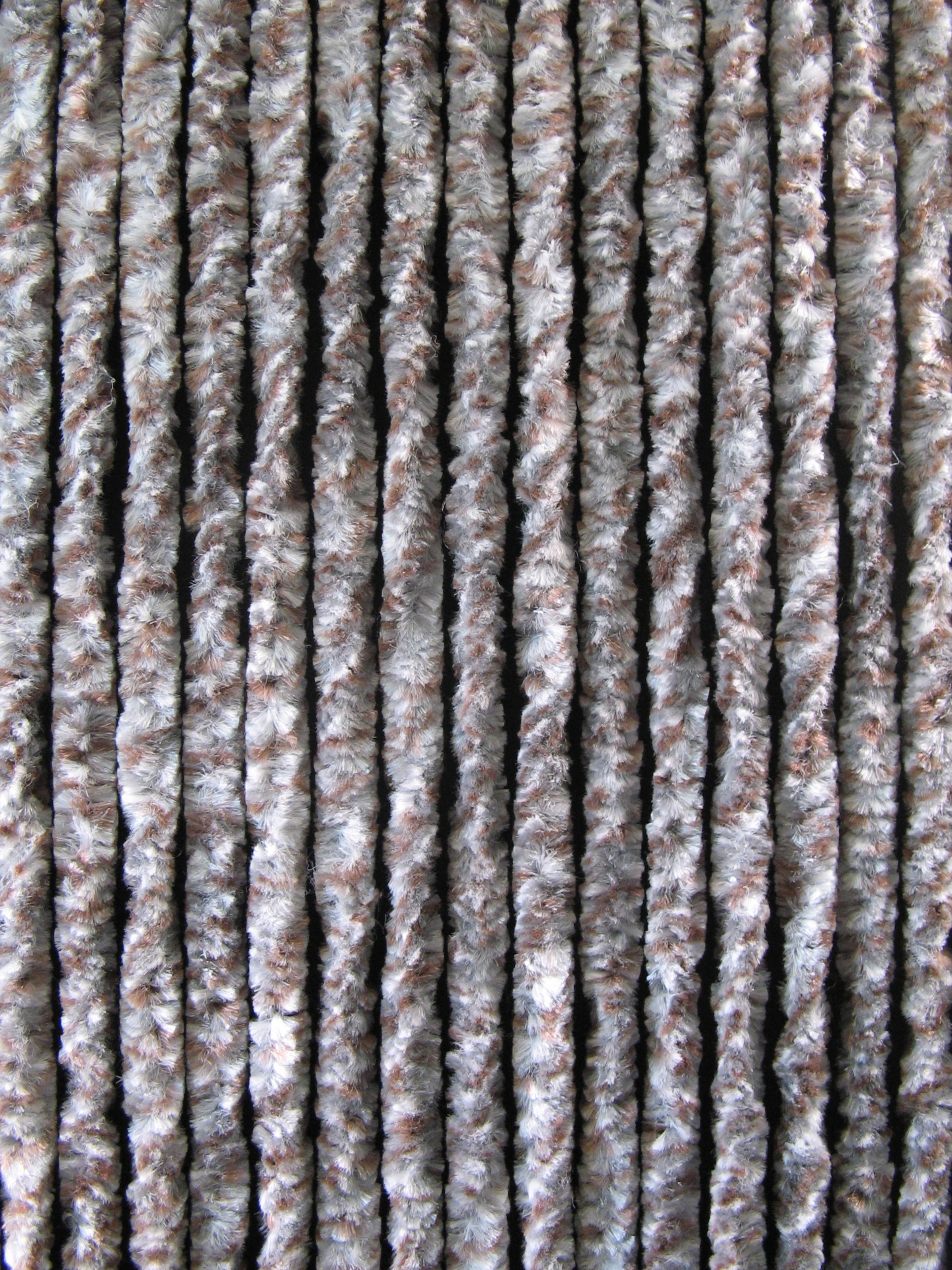 Sunarts model 8146 Kattenstaarten Grijs / Bruin / Wit gem. afm. 100 x 230 cm