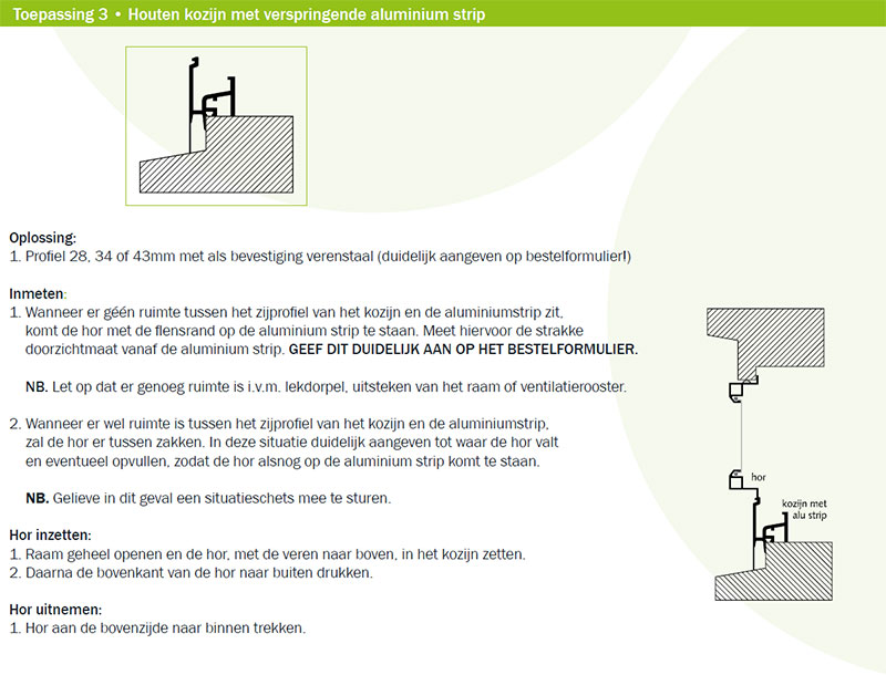 horprofiel toepassing 3